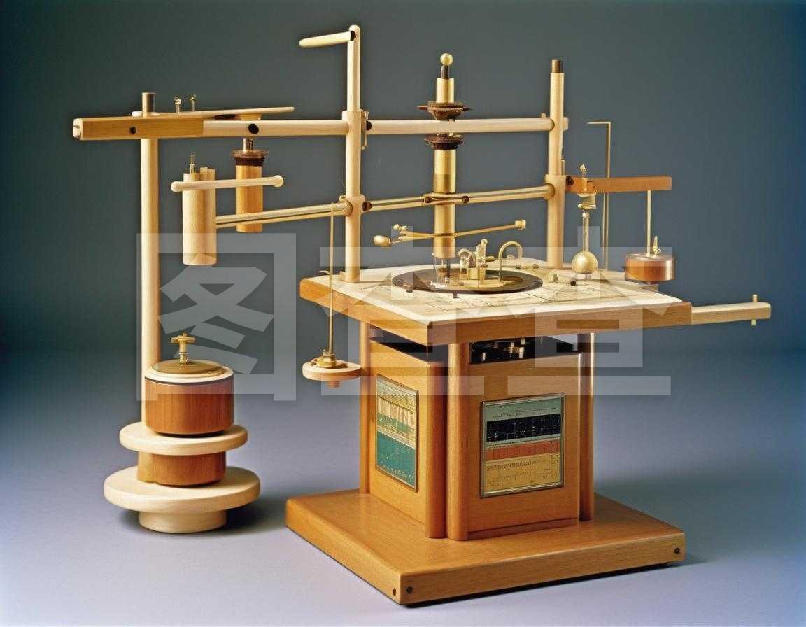 木制科学仪器模型